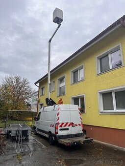 Autoplošina Renault Master, pracovná plošina