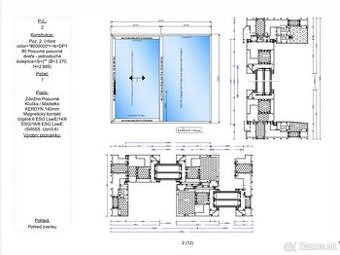 Hliníkový HS portál - Dust Grey - RAL 7037
