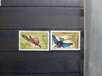 Poštové známky č.734 - Niger - vtáci