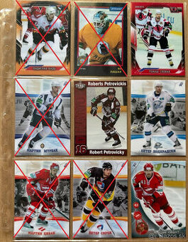 Predám hokejové kartičky KHL ligy