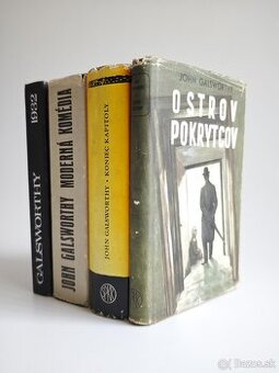 John Galsworthy (4 knihy od nositeľa Nobelovej ceny)