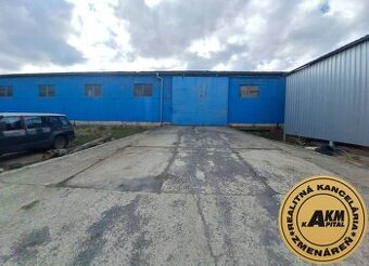 Prenájom  plechovej haly  s rampou,  528 m2   (328 + 200), Z