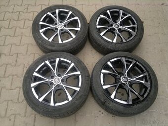 Elektrony OZ by MSW BLACK 5x112 r17, letne pneu. 225/50 r17