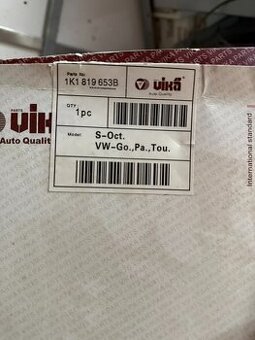 Kabínový filter VIKA 1K1 819 653B – uhlíkový, nový