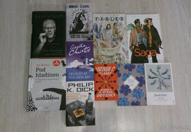 Knihy a komiksy (Perlman, Cave, Saga, Fables, Dick, Dahl)
