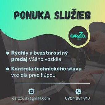 Bezstarostný & bezplatný predaj Vášho vozidla