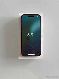 Apple iPhone 15 128GB Pink - ako nový