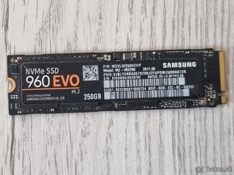 Samsung SSD 960 EVO NVMe M.2 250 GB