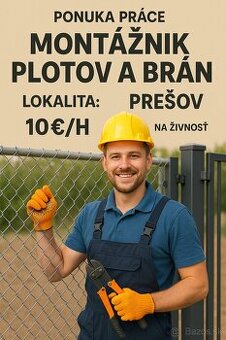 Ponuka práce Montážnik/Kompletážnik Prešov