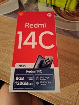 Čisto nový smart telefón Xiaomi redmi 14c