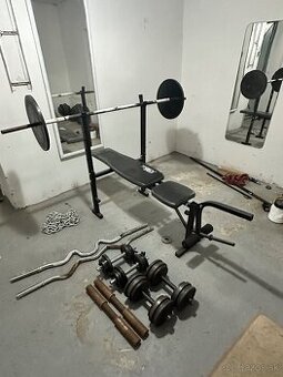 Predám kompletné domáce fitness