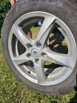 205/55 r16 + hlinikove disky CONTINENTAL zimné pneumatiky