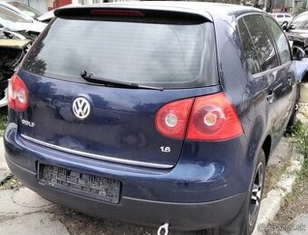predám MOTOR BGU Volkswagen Golf V 1.6 DVERE, PREVODOVKA a i