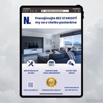 Newcastle ⏐ SLUŽBA BEZSTAROSTNÝ NÁJOMCA