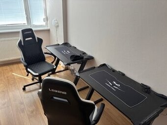 Hráčske kreslo stolička ako nové