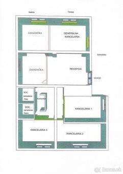 🏢 Prenájom kancelárskeho poschodia – Žilina, Hričovská