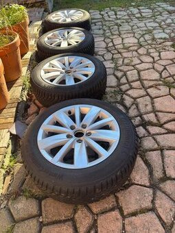 Zimne pneumatiky na diskoch Continental 205/55 R16