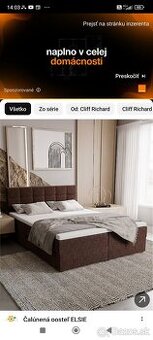 Manželská posteľ 160x200