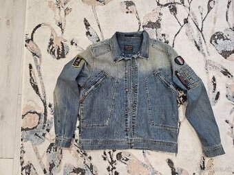 Pánska riflová bunda Aeronautica Militare