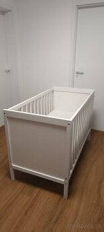 Detská postieľka Sundvik IKEA 120 x 60 + matrac Benab
