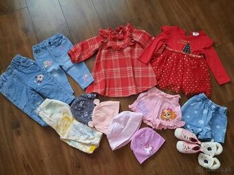 Oblečenie pre dievčatko, veľkosť 74