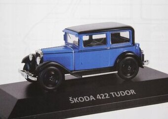 Predám kovový model Škoda 422 Tudor od DeA 1:43