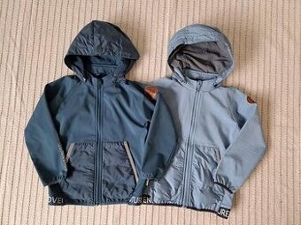 Detské softshell bundy pre dvojičky, 116