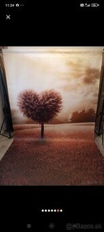 Predám kvalitné vinylové fotopozadie 200x400cm