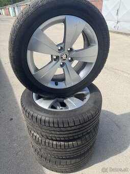 5x112 R17 215/55 r17 Originál SKODA