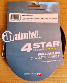 Predlžovací audio kábel Adam Hall 4 STAR K4BYV0600 6 Metrov