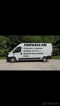 Spoľahlivá preprava dodávkou do 3,5 tony-rýchlo a bezpečne