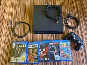 PS4 slim 500GB + hry