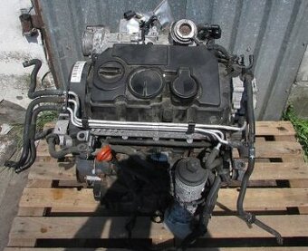 Predám kompletný motor 1.9tdi 77kw BLS - najazd210tis-
