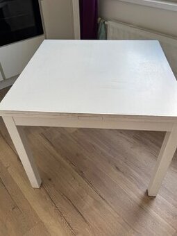 Rozkladací stôl IKEA Bjursta biely