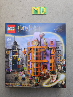 LEGO HP 76422 Šikmá ulička: Vydarené výmysly Weasleyovcov