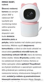 Detská kamera wifi
