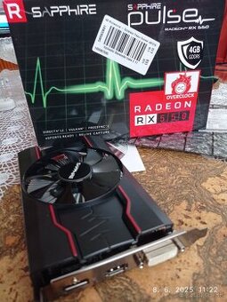 SAPPHIRE PULSE RADEON RX550 4G GDDR5