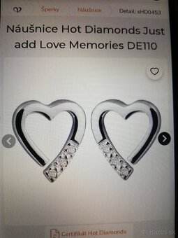 Naušnice Hot Diamonds