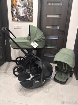 Cybex e priam 4.0 matt leaf green 3 kombinácia