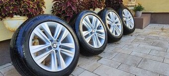 ALU DISKY + LETNÉ PNEU 8mm BARUM 205/55 R17