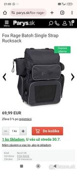 Fox Rage Batoh Single Strap Rucksack