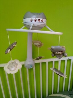 Hudobný kolotoč s projektorom