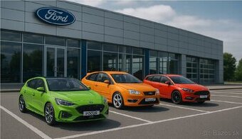 3X FORD FOCUS v mierke 1:18
