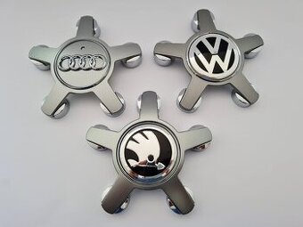 Hviezdicové pukličky krytky kolies do AUDI elektrónov