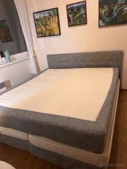 Predám posteľ 180x200 aj s matracmi - 1