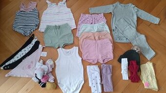 Balík dievčenského oblečenia 62/68