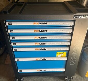 Montážny vozík Fixman F7 so 7 zásuvkami