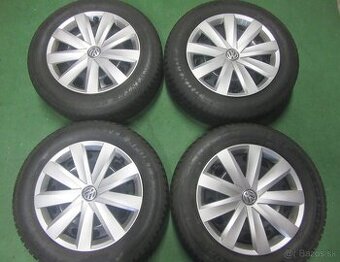 R16 Zimná sada Touran rozteč 5x112 205/60R16 dunlop