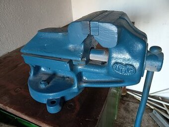 Zverák 125 mm šírka upne 180 mm stará poctivá liatina