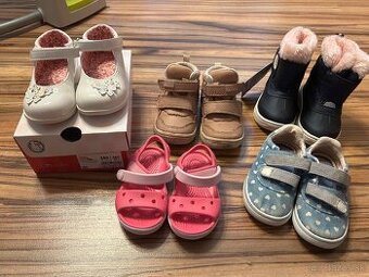detske topanocky velkost 20-21 protetika, geox, crocs